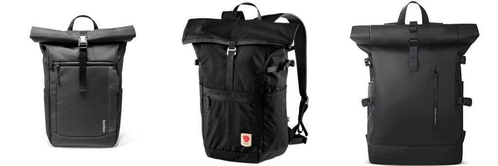 Rolltop Backpack combined image
