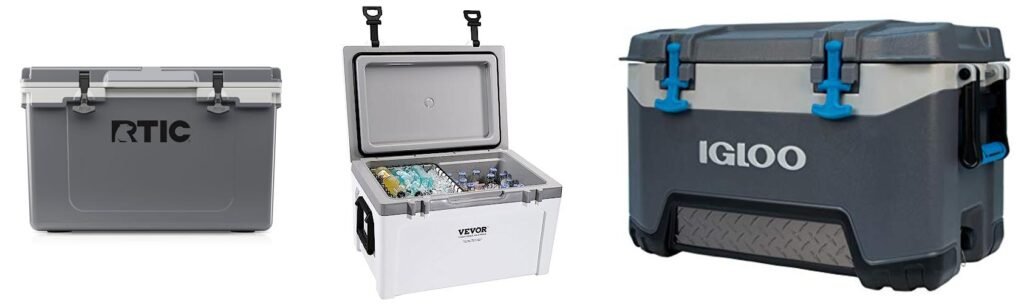 Rotomolded Coolers combined image