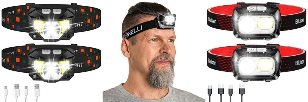 Runners Headlamp combined image