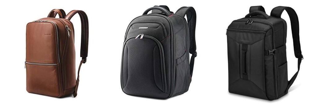 Samsonite Backpack combined image