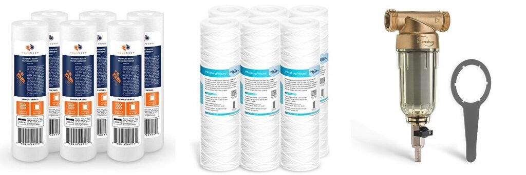 Sediment Water Filter combined image