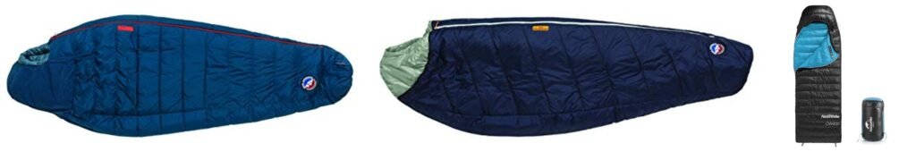 Side Sleeper Sleeping Bag combined image