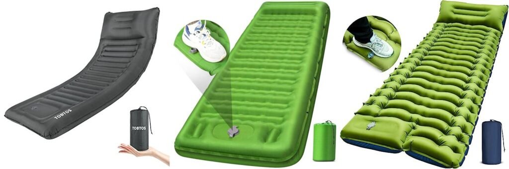 Side Sleeper Sleeping Pad combined image