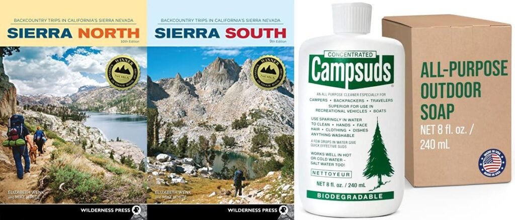 Sierra Backpacking Trips combined image