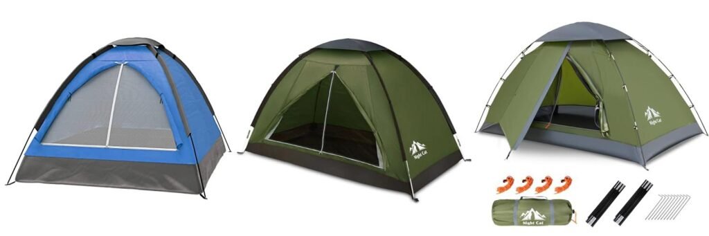 Single Person Tent combined image