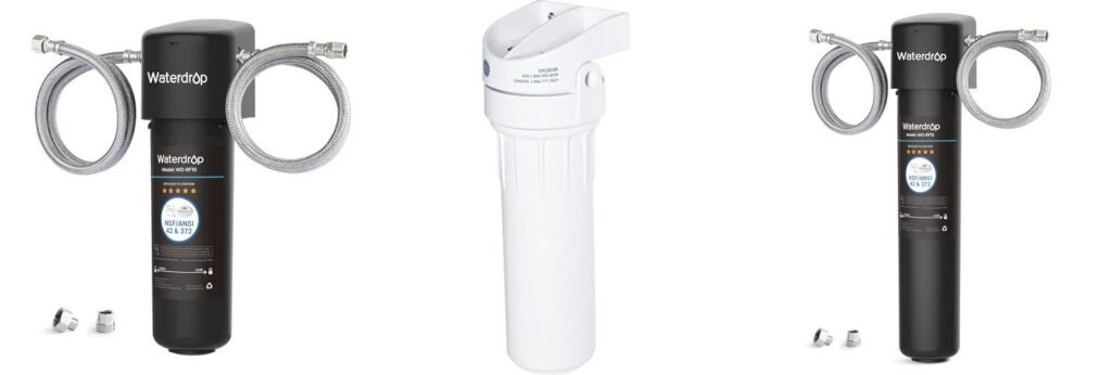 Single Stage Under Sink Water Filter combined image