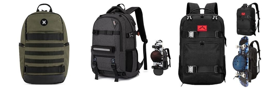 Skate Backpack combined image