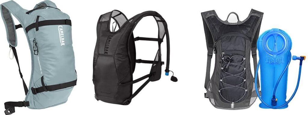 Ski Hydration Backpack combined image