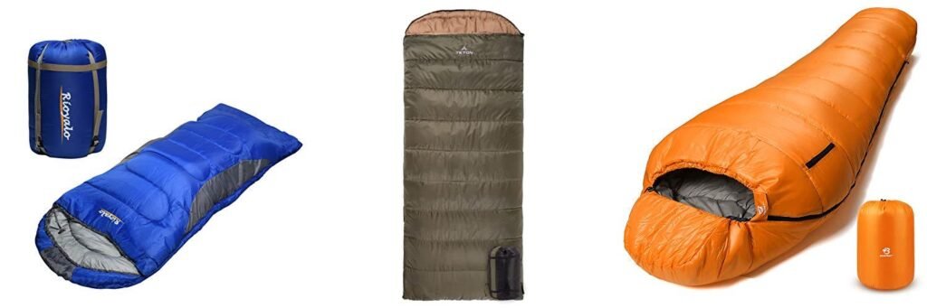 Sleeping Bag For Extreme Cold combined image