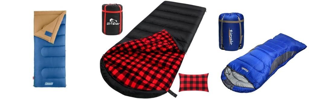 Sleeping Bag For High Altitude combined image