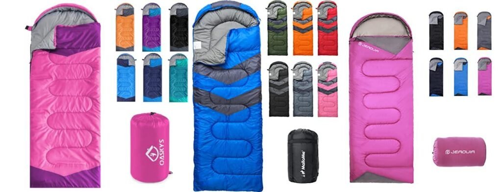Sleeping Bag For Women combined image
