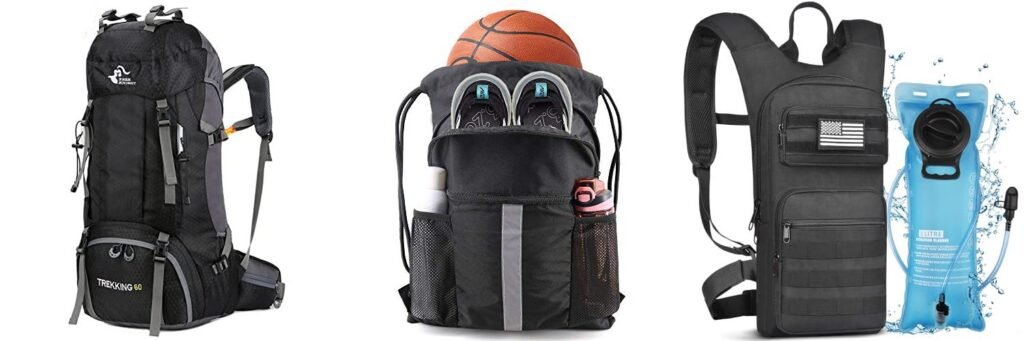 Sport Climbing Backpack combined image