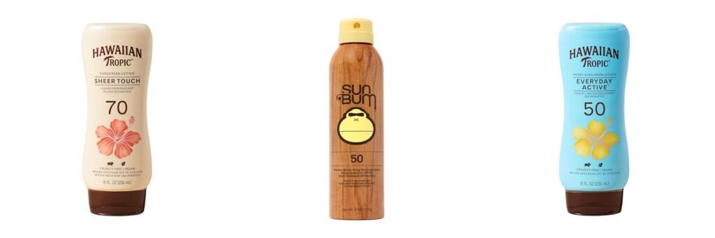 Sunscreen Cruelty Free combined image