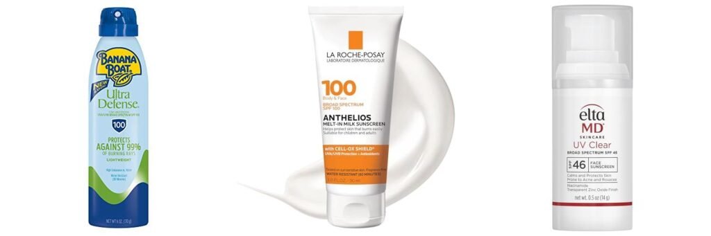 Sunscreen Fair Skin combined image