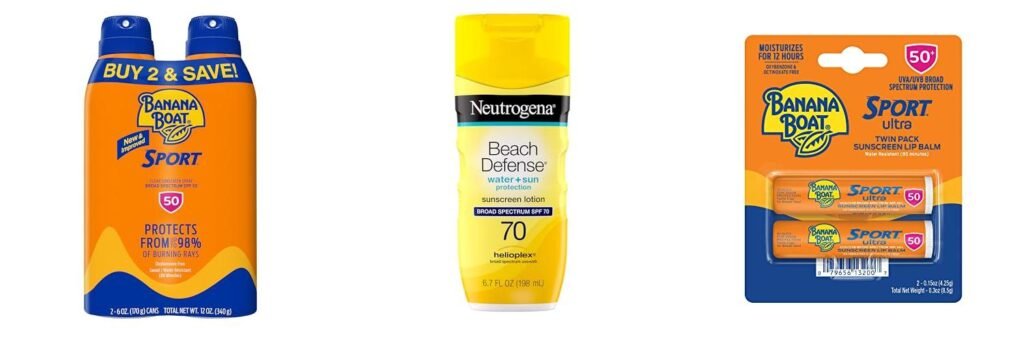 Sunscreen For Cruise combined image