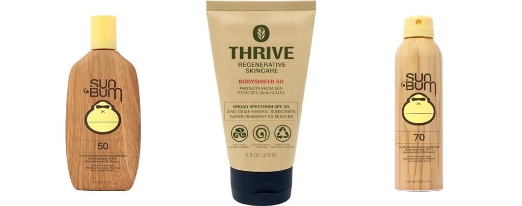 Sunscreen For Hawaii Reef Safe combined image