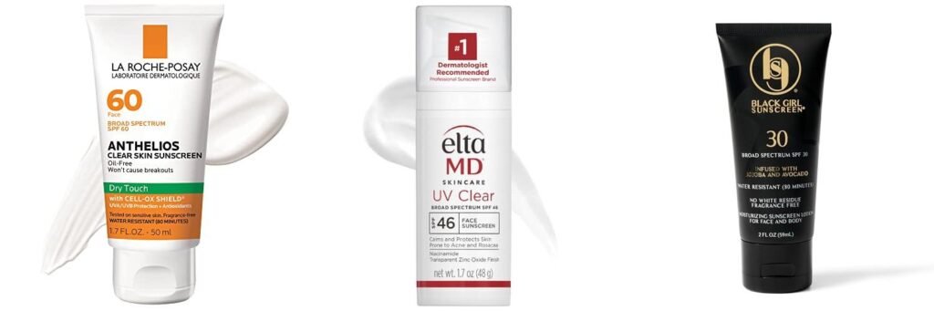 Sunscreen For Hyperpigmentation combined image