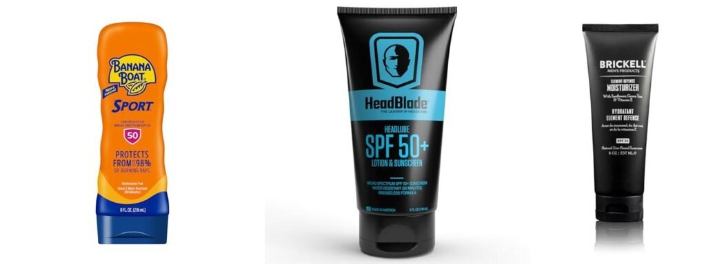 Sunscreen For Men Working Outside combined image
