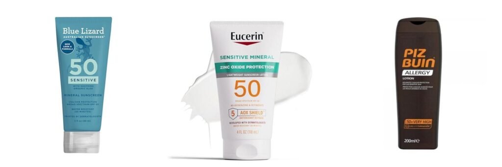 Sunscreen For People With Sun Allergy combined image