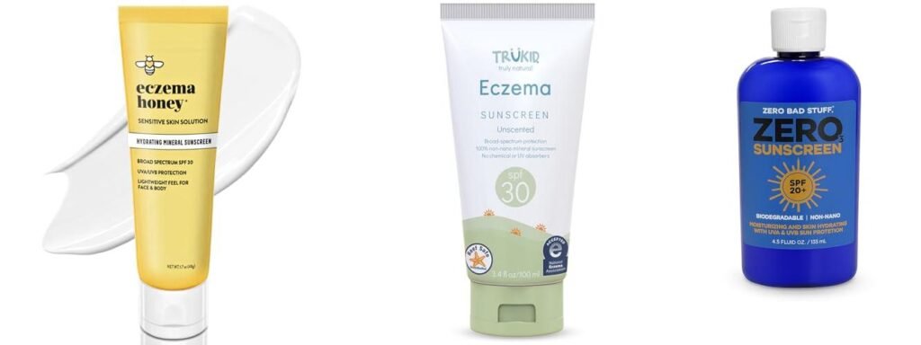 Sunscreen For Someone With Eczema combined image