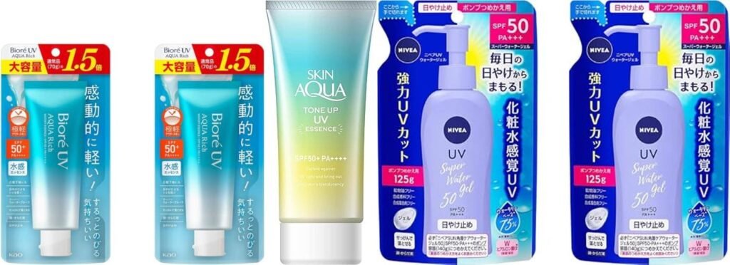 Sunscreen From Japan combined image