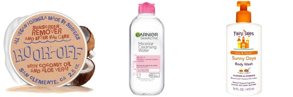 Sunscreen Remover combined image