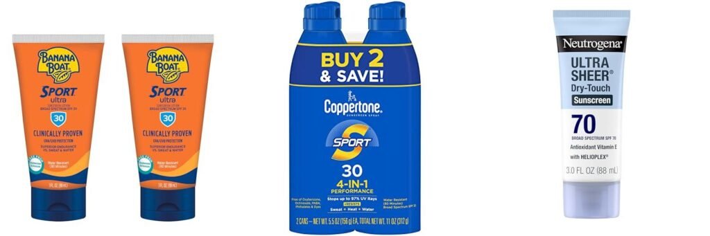 Sunscreen Runners combined image