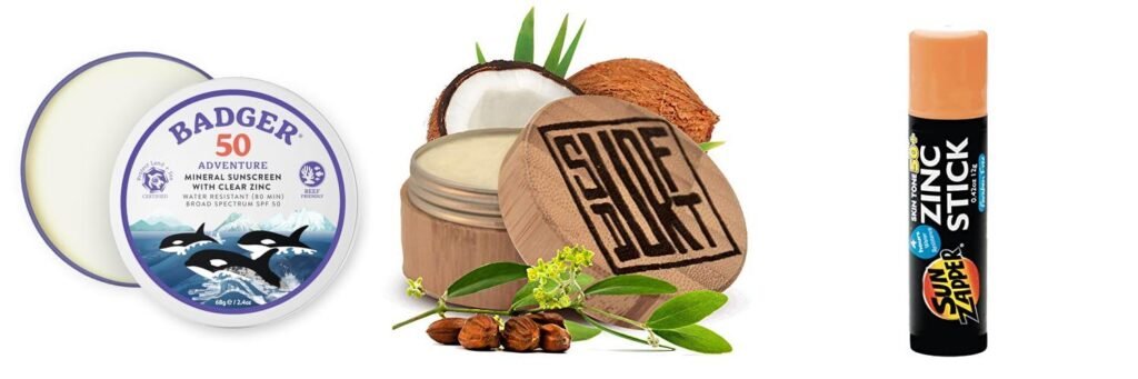 Surf Sunscreen combined image