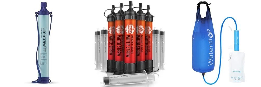 Survival Water Filter combined image