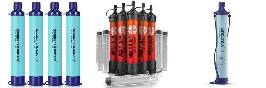 Survival Water Filters combined image