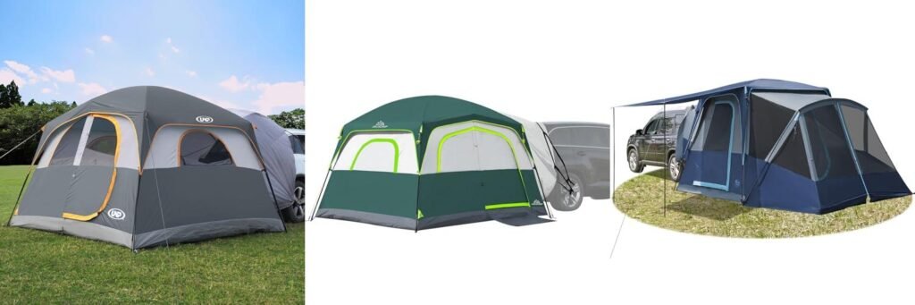 Suv Tent Camping combined image