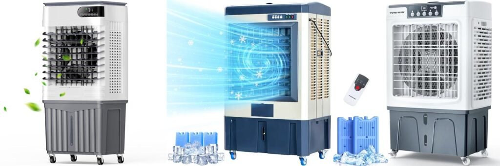 Swamp Cooler For Outdoor Patio combined image