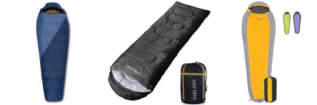 Synthetic Sleeping Bag combined image