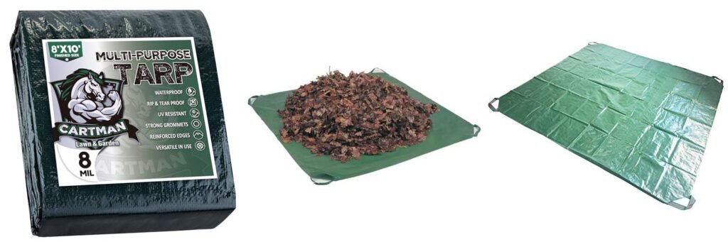 Tarp For Leaves combined image
