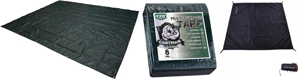 Tarp For Under Tent combined image