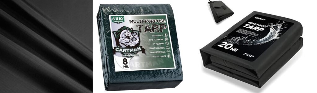 Tarp Material combined image