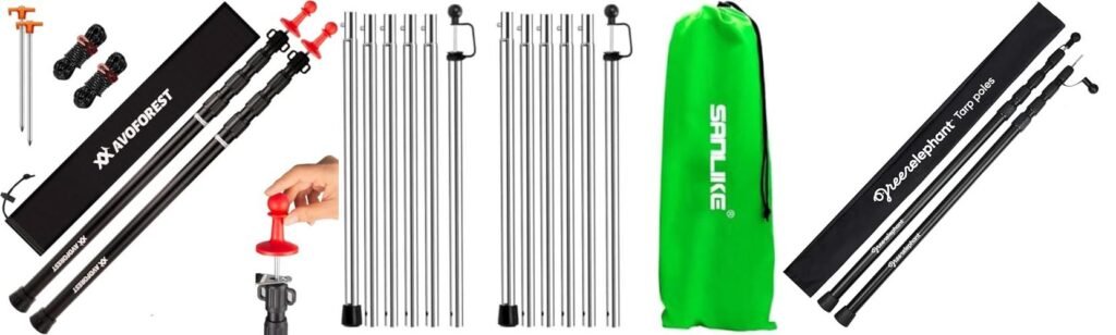 Tarp Poles combined image