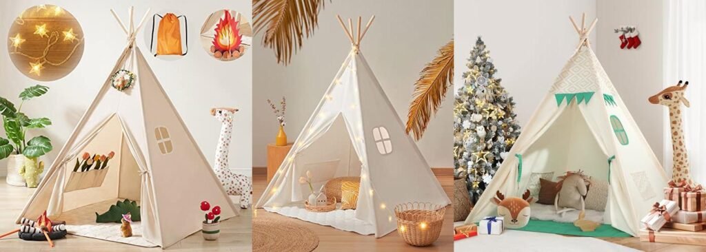 Teepee Tent combined image
