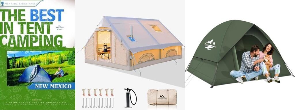 Tent Camping In New Mexico combined image