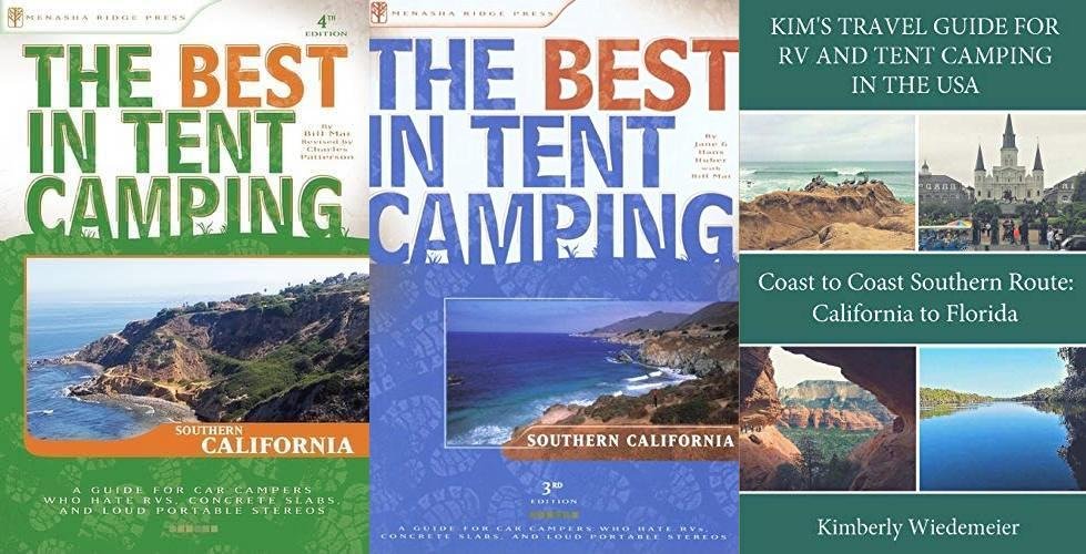 Tent Camping In Southern California combined image