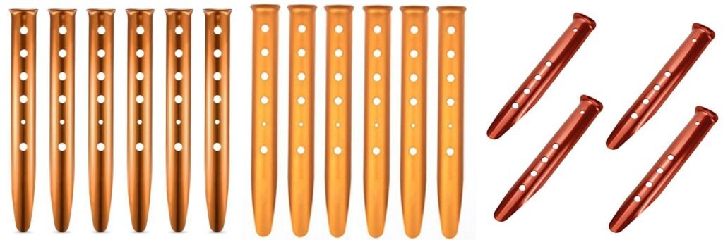 Tent Stakes For Snow combined image