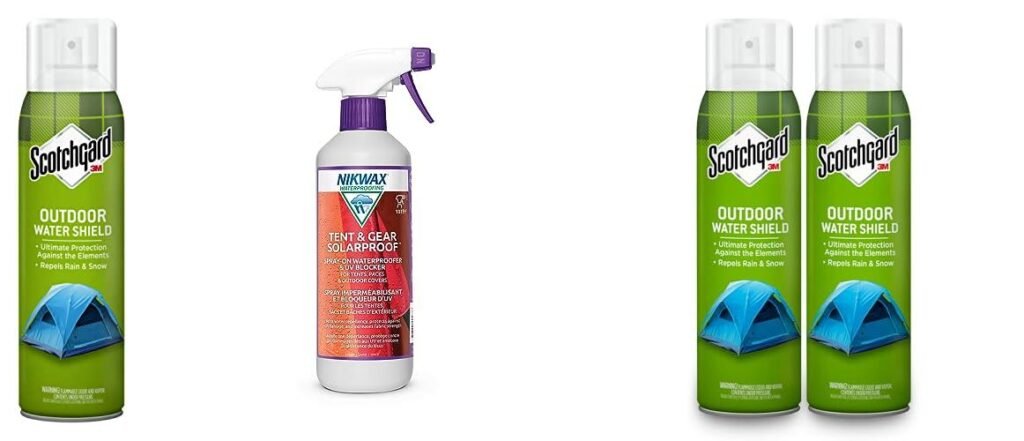 Tent Waterproofing combined image