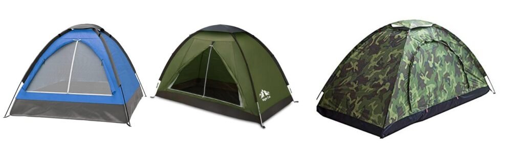Tents For 1 Person combined image