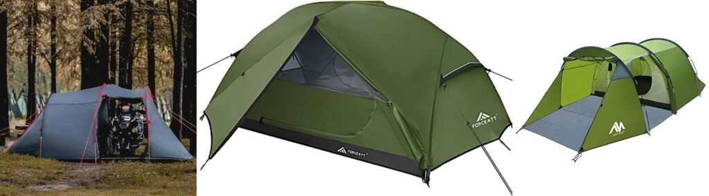 Tents For Motorcycle Camping combined image