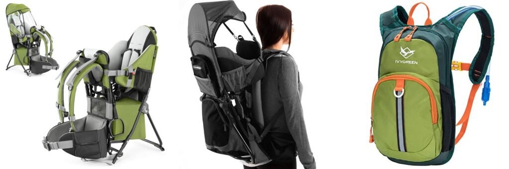 Toddler Hiking Backpack combined image