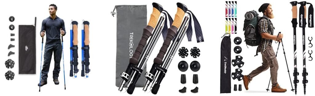 Trekking Poles For Trail Running combined image