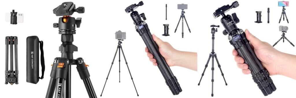 Tripod Backpacking combined image