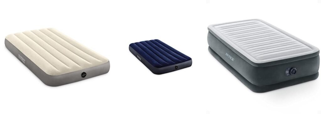 Twin Camping Air Mattress combined image