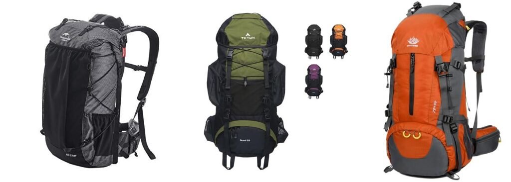 Ultralight Backpacking Backpack combined image