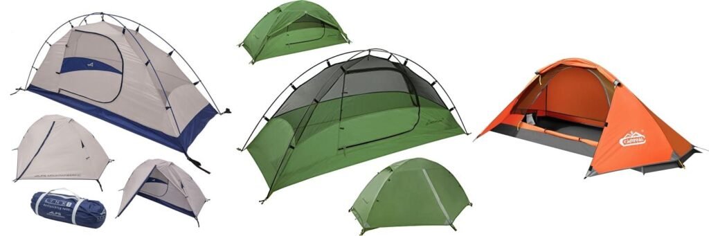 Ultralight One Man Tent combined image